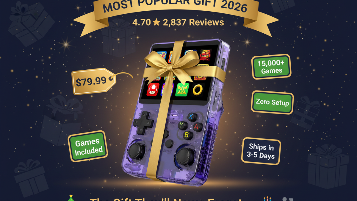 R36S Gift Guide 2026: The Perfect Retro Gaming Gift — iGC