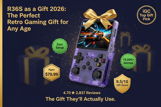 R36S as a Gift 2026: The Perfect Retro Gaming Gift for Any Age — iGC