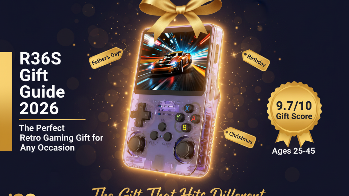 R36S Gift Guide 2026: The Perfect Retro Gaming Gift for Any Occasion