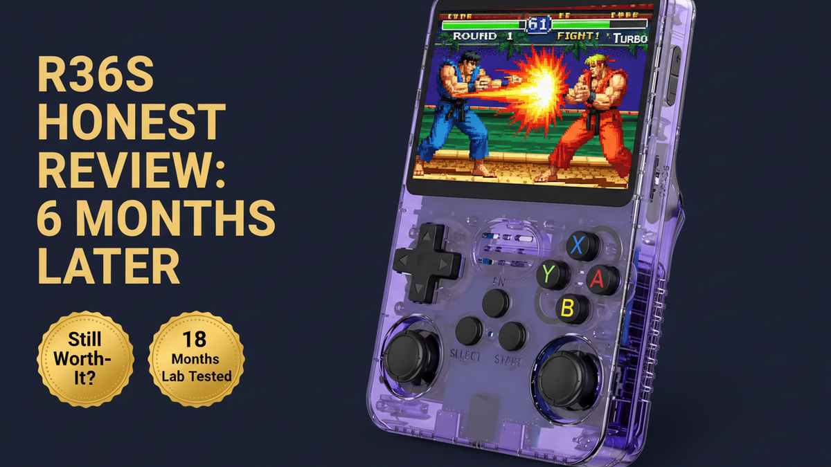 R36S honest review after 6 months still worth it 2026 iGameConsole lab tested