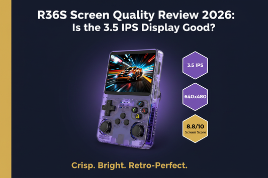 R36S Screen Quality Review 2026: Is the 3.5" IPS Display Good? — iGC