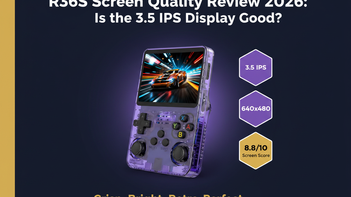 R36S Screen Quality Review 2026: Is the 3.5