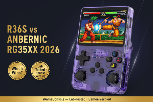 R36S vs Anbernic RG35XX 2026 comparison which wins lab tested iGameConsole