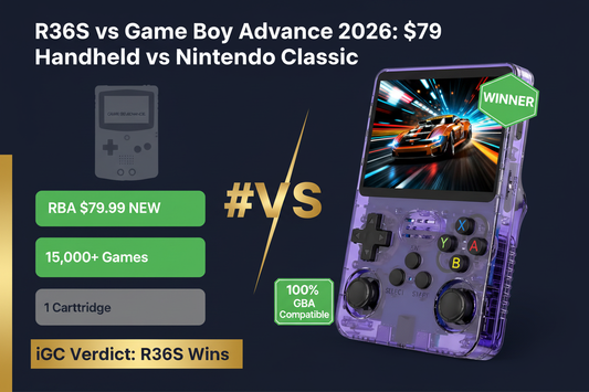 R36S vs Game Boy Advance 2026: $79 Handheld vs Nintendo Classic — iGC