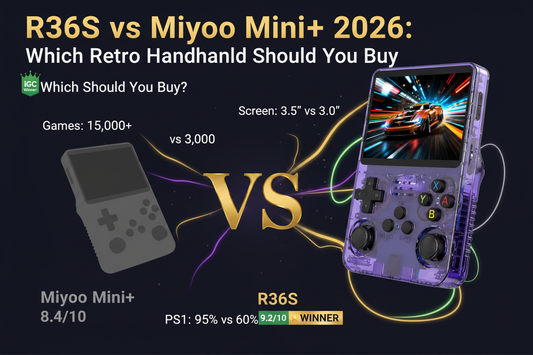 R36S vs Miyoo Mini+ 2026: Which Retro Handheld Should You Buy? — iGC