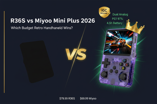 R36S vs Miyoo Mini Plus 2026: Which Budget Retro Handheld Wins?