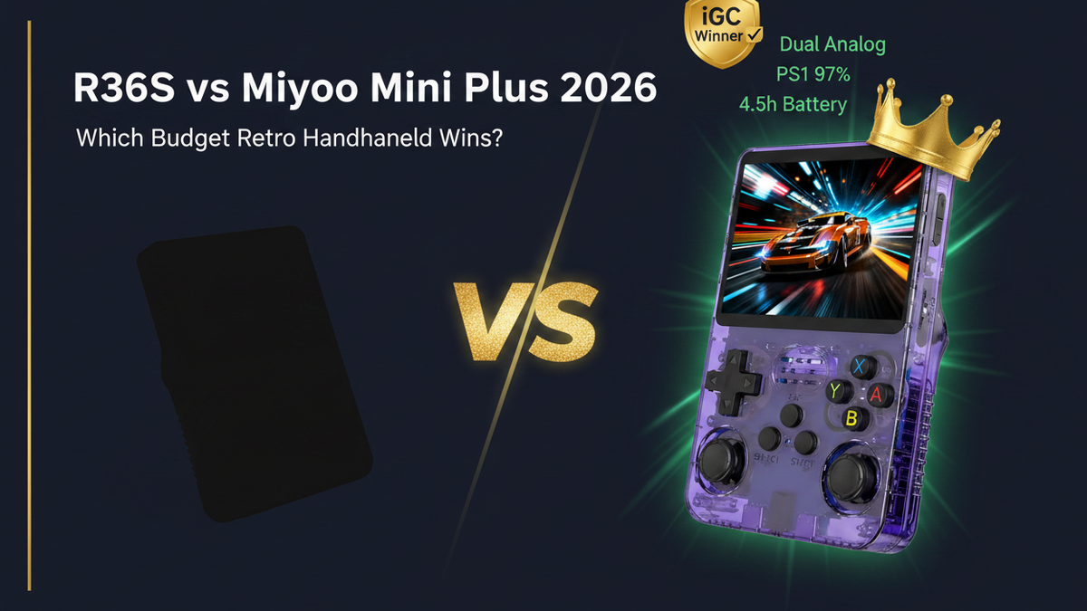 R36S vs Miyoo Mini Plus 2026: Which Budget Retro Handheld Wins?