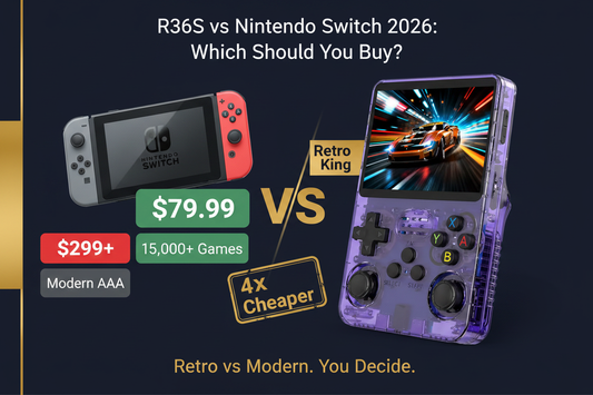 R36S as a Gift 2026: The Perfect Retro Gaming Gift Guide — iGC