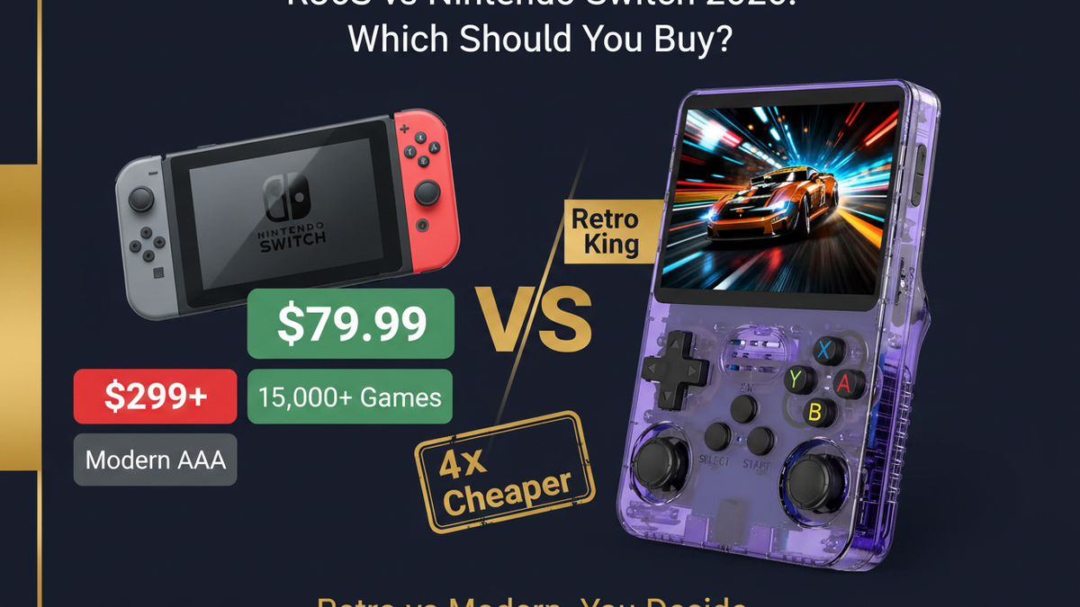 R36S as a Gift 2026: The Perfect Retro Gaming Gift Guide — iGC