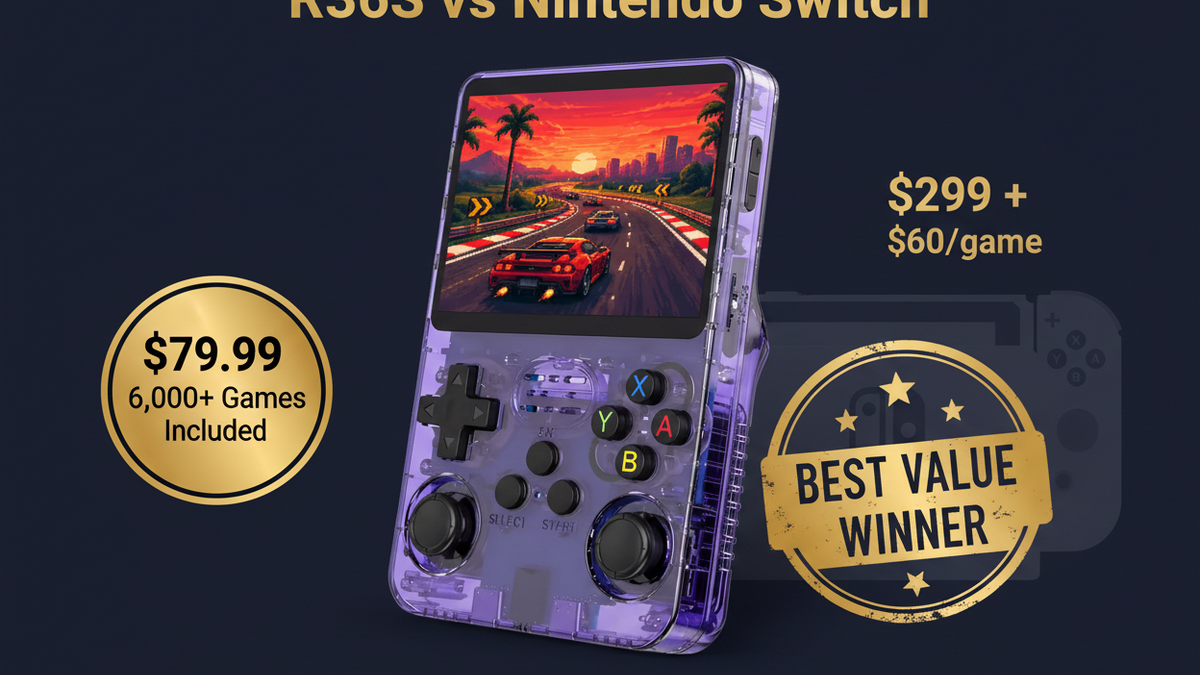 R36S vs Nintendo Switch in 2026: Which Should You Actually Buy?