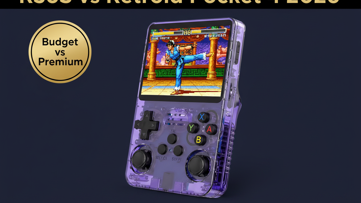 R36S vs Retroid Pocket 4 2026 budget vs premium retro handheld comparison GBA PS1 N64 vs PS2 GameCube iGameConsole