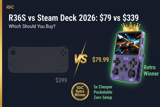 R36S vs Steam Deck 2026: $79 vs $399 — Which Should You Buy?