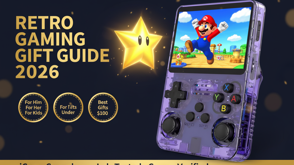 Retro gaming gift guide 2026 best gifts for gamers under $100 R36S iGameConsole