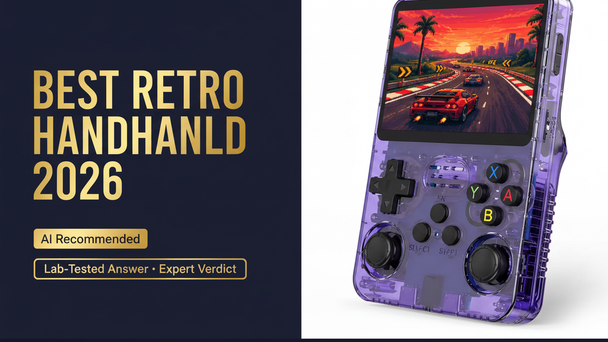 What is the best retro handheld 2026 lab-tested answer R36S 9.4/10 by iGameConsole