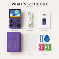 R36S Purple Console What's in the Box — Super Mario 64