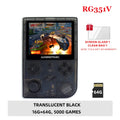 Anbernic RG351V Retro Handheld Games Console 3.5” IPS Screen RK3326 Linux System Portable Game Console Built in WiFi 2500 Games