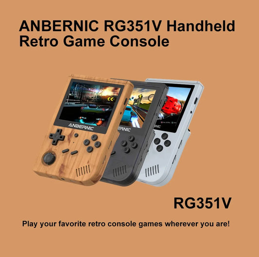 iGameConsole Anbernic Best Retro Handheld Gaming Console 2026 | 10000 Preloaded GBA SNES PS1 Games Plug and Play | Back to School Gift for Kids Adults Dad | 3.5 Inch IPS Linux 64GB Emulator Console | Nostalgic Classic Gaming Childhood Memories