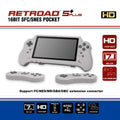 16BIT HD ULTRA SNES POCKET RETROAD 5PLUS Video Game Console Handheld Player 7inch Big Screem 2.4G Wireless Controllers