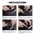 2-5PCS 9H HD Original Tempered Glass For R36S 3.5Inch Player Games ON Data Frog R36S Screen Protector Cover Film