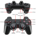 Wireless Gamepad for PS2/PS1 Controller for  2.4G Vibration Playstation 2 Console Double Shock Joystick USB PC Game Controle