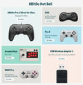 8BitDo M30 2.4G Wireless Gamepad for the Original Sega Genesis and Sega Mega Drive - Sega Genesis