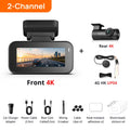 【New】70mai Dash Cam A900 Dual 4K Dual HDR f/1.55 Aperture Supercapacitor Wi-Fi 6 GPS Max 512GB 4G LTE Cloud Car DVR 70mai A900