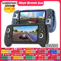 Anbernic RG556 Retro Handheld Game Console Android 13 System 5.48 inch AMOLED Screen T820 Video Player Built-in Hall Trigger Fan
