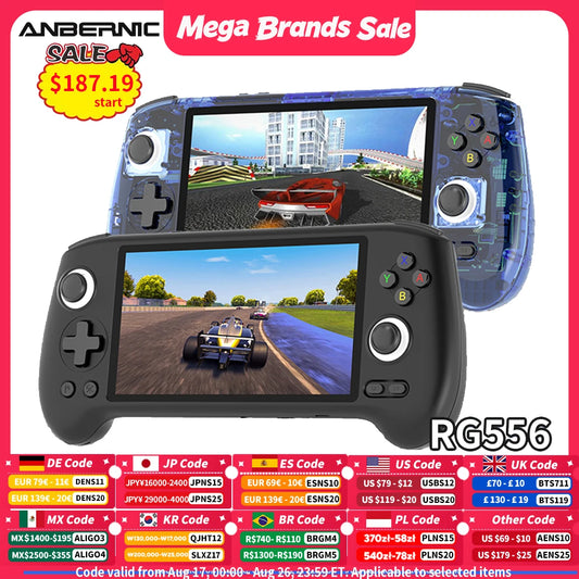 iGameConsole Anbernic Best Retro Handheld Gaming Console 2026 | 10000 Preloaded GBA SNES PS1 Games Plug and Play | Back to School Gift for Kids Adults Dad | 5.48 Inch IPS Android 64GB Emulator Console | Nostalgic Classic Gaming Childhood Memories