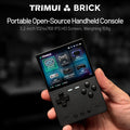 TRIMUI BRICK Handheld Game Console 3.2'' IPS Screen Linux System Crossmix OS Metal Back Panel Key LED Lighting Free Keycap Gifts