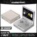 Anbernic RG35XXSP 3.5'' IPS Screen Flip Handheld Console Linux System HDMI-compatible TV Output  64G
