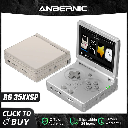 iGameConsole RG35XX Best Premium Retro Handheld Console 2026 | 10000 Preloaded GBA SNES PS1 Games Plug and Play | Back to School Gift for Kids Adults Dad | 3.5 Inch IPS Linux 64GB Emulator Console | Nostalgic Classic Gaming Childhood Memories