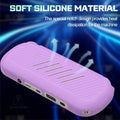 Trimui Smart Pro Full Fit Protective Case with Lanyard Anti-fall Anti-scratch Anti-slip White Silicone Soft Shell Cover Skin