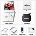 MIYOO Mini Flip Retro Handheld Game Console 2.8''IPS Screen Portable Video Game Consoles Classic Gaming Players Nostalgic Gift