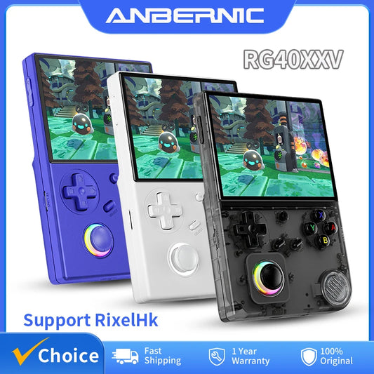 iGameConsole RG40XX Best WiFi Retro Handheld Console 2026 | 10000 Preloaded GBA SNES PS1 Games Plug and Play | Back to School Gift for Kids Adults Dad | Linux 64GB Emulator Console | Nostalgic Classic Gaming Childhood Memories