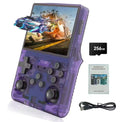 FLLBW R40S Rro Retro Handheld Video Game Console 3.5 Inch IPS Screen Pocket Video Player 30000+ Games 256GB