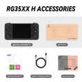 Anbernic RG35XX H Retro Handheld Game Console Dual Joystick Design 3.5" HD Screen High-Capacity Lasts up to 8 Hours 5G WiFi HDMI