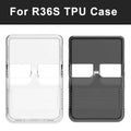 Silicone Protective Case for R36s, For R36s Handheld Game Console Accessories, Anti-Scratch Washable Silicone Case with Lanyard