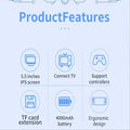 POWKIDDY X55 Handheld Game Console Retro Video Game Player 5.5 INCH 1280*720 IPS Screen RK3566 Linux Open-Source 512G PSP Gifts
