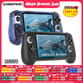 Anbernic RG556 Handheld Game Console Unisoc T820 Android 13 5.48 inch AMOLED Screen 5500mAh WIFI Bluetooth Retro Video Players
