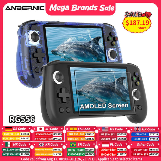 iGameConsole Anbernic Best WiFi Retro Handheld Console 2026 | 10000 Preloaded GBA SNES PS1 Games Plug and Play | Back to School Gift for Kids Adults Dad | 5.48 Inch IPS Android 64GB Emulator Console | Nostalgic Classic Gaming Childhood Memories