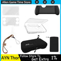 AYN THOR Dual Screen Flip Up Handheld Device Protective Case Storage Bag Lanyard Soft Bag For AYN THOR Gaming Accessories Custom