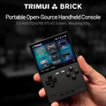 TRIMUI BRICK Handheld Game Console 3.2'' IPS Screen Linux System Crossmix OS Metal Back Panel Key LED Lighting Free Keycap Gifts