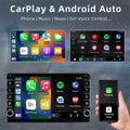 Jundof Android 16 Car Radio For Peugeot 107 Toyota Aygo Citroen C1 2005-2014 Stereo Carplay GPS Navi Multimedia Player No 2 Din