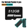 Retroid Pocket 4 Pro TF Card Memory Card Rp4+ Popular Classic Retro Game PS2 PSP 3DS Android Portable Handheld Game  Sd Card