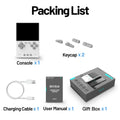 TRIMUI BRICK Handheld Game Console 3.2'' IPS Screen Linux System Crossmix OS Metal Back Panel Key LED Lighting Free Keycap Gifts