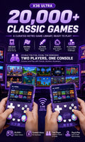 iGameConsole X36 Ultra Best WiFi Retro Handheld Console 2026 | 20000 Preloaded GBA SNES PS1 Games Plug and Play | Back to School Gift for Kids Adults Dad | 4.2 Inch IPS Android 64GB Emulator Console | Nostalgic Classic Gaming Childhood Memories