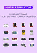 XU10 2.0 Version Retro Handheld Game Console Linux System 3.5 Inch IPS Screen 3000mAh Battery Nostalgic Retro Video Player