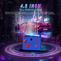 FLLBW DC45V Handheld Game Console Portable Hand Held 4.5-in 4k HD IPS Screen Large Battery Best Gift For Boy Girl 128GB PS1