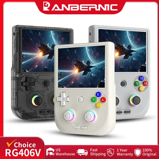 iGameConsole Anbernic Best WiFi Retro Handheld Console 2026 | 10000 Preloaded GBA SNES PS1 Games Plug and Play | Back to School Gift for Kids Adults Dad | 4 Inch IPS Linux 64GB Emulator Console | Nostalgic Classic Gaming Childhood Memories