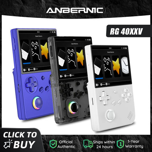 iGameConsole RG40XX Best 5G WiFi Retro Handheld Console 2026 | 10000 Preloaded GBA SNES PS1 Games Plug and Play | Back to School Gift for Kids Adults Dad | Linux 64GB Emulator Console | Nostalgic Classic Gaming Childhood Memories
